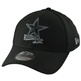 Dallas Cowboys New Era 39THIRTY NFL Coaches Flex Fit Black Hat